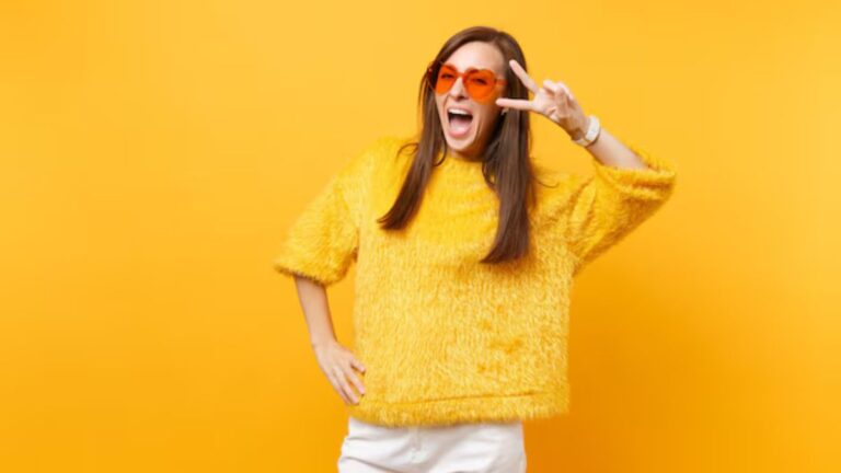 rock paper scissors yellow dress