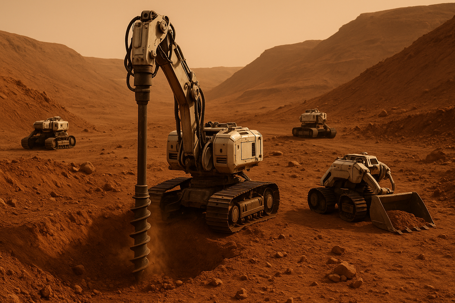 What a Space Mining Operation Actually Looks Like