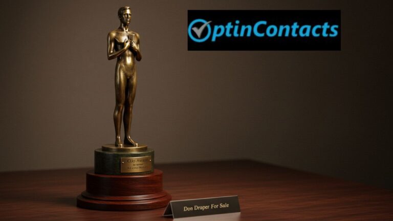 don draper bronze clio award for sale